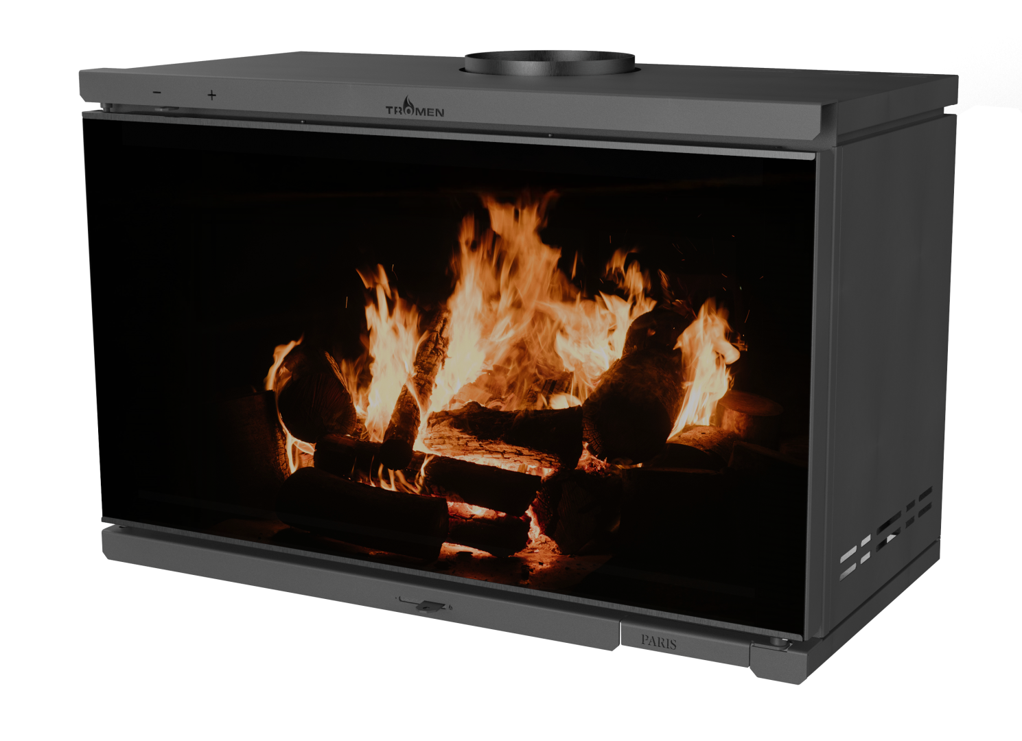 Estufa Tromen Paris Black